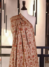 Royal Fashion Embroidered Woolen Shawls - RF25SH 046A020 Cream